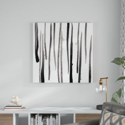 «Monochrome Gestures V», reproduction sur toile