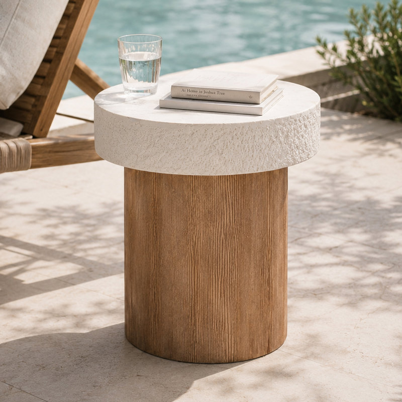 Table d'appoint ronde MGO