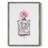 Perfume Bottle Framed Print - Solid Wood 47423-922590818