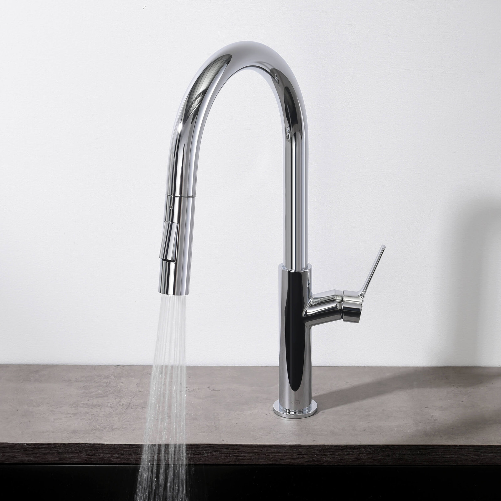 KIBI Fusion Faucet with Soap Dispenser, Chrome