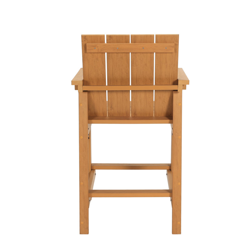 Lareau - Chaise à hauteur de comptoir - Teck