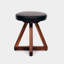 X Leather Accent Stool-18015234-35227824