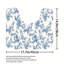 Ensemble de 3 tapis de douche Blue Dog Toile