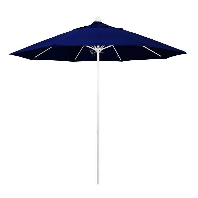 Parasol de marché 9 pi Hibo, Toile toile Truebrue® Sunbrella®