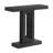 Pismo 36-Inch Solid Wood Console Table, Black-188393532
