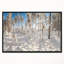 «Winter Snow Covered Wood», reproduction de photo sur toile tendue encadrée-26694727