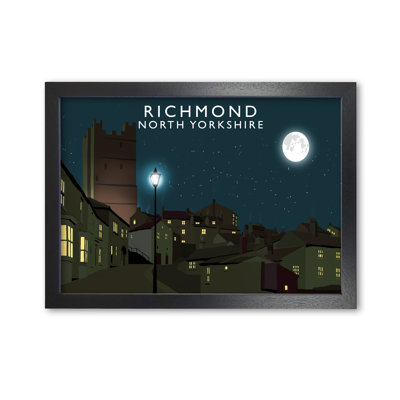 Richmond North Yorkshire by Richard O'Neill - Single Picture Frame Print