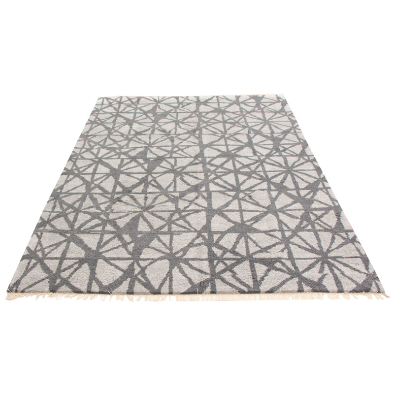 Tapis gris clair 9 pi 0 po x 12 pi Grogan