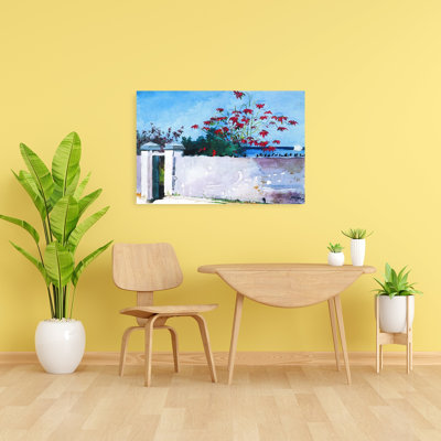 A Wall, Nassau, 1898, reproduction d'art classique abstrait contemporain côtier océan