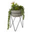 36cm Faux Succulent Plant in Stone Planter