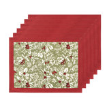 Liljan Baies de houx 15" x 18" Placemats