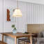 Lustre 15 po en laiton brossé Bertan-54303626