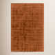 Fennel Hand Loomed Viscose Orange Rug