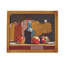 Framed On Natural Fibers Print