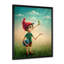 Pinocchio avec personnage de conte de fées à long nez - peinture sur toile-67358819-67358820