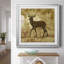 Country Deer - peinture encadrée-120275808-120275809