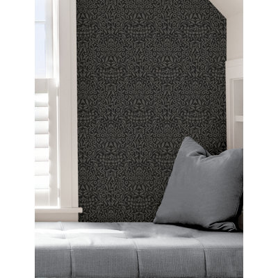 Ishii Peel & Stick Damask Roll