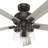 52" Hartland 5 - Blade Ceiling Fan with LED Light Kit and Handheld Remote-83665617