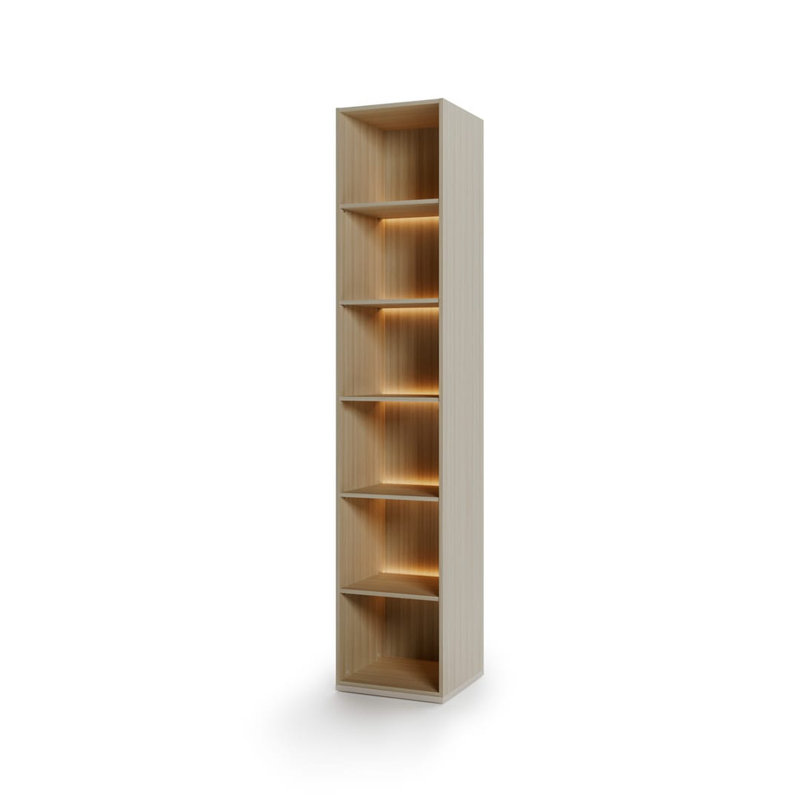 231cm H x 46cm W Composite Bookcase