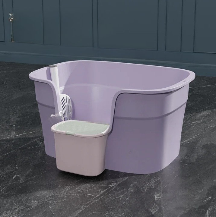 Gower Plastic with Scoop, Purple
