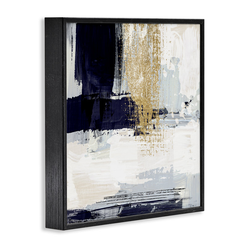 Estampe numérique encadrée dorée par Susan Jill, Giclée encadrée noir minuit, H 17 po x l 17 po