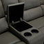 Canapé inclinable 108,25 po à accoudoirs coussinés-1942455973