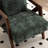 Mid Century Modern Upholstered Chenille Solid Wood Accent Armchair with an Extra Pillow-138141109