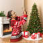 Sapins de Noël minces et fantaisistes, en métal et en plastique, pour les espaces compacts