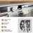 48" Width Aluminum Double Sliding Shower Door, 72" Height, 1/4"  6Mm  Tempered Glass With - Proof Film, Waterproof Design And Easy Installation In Modern Bathroom Door Frame, W X H, Clear Adjustable-122098458