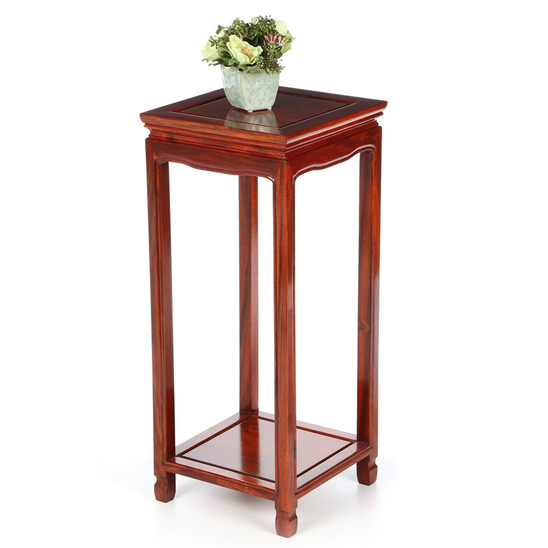 Oriental Multi-Tiered Plant Stand, Honey