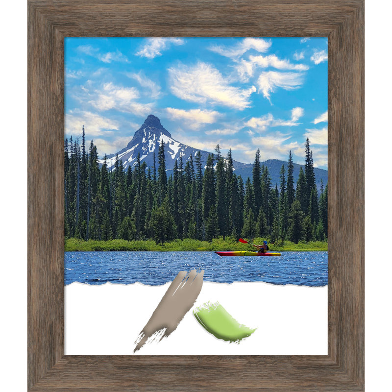 Pigney Wood Picture Frame, Mocha, 11" W x 14" H