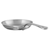 Mauviel M'ELITE Hammered 5-Ply Frying Pan With Cast Stainless Steel Handle, 11.8-In