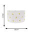 20cm H Fabric Drum Lamp Shade ( Slip-On ) in Cream