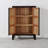Simple Hand-Painted Porch Cabinet Accent Cabinet