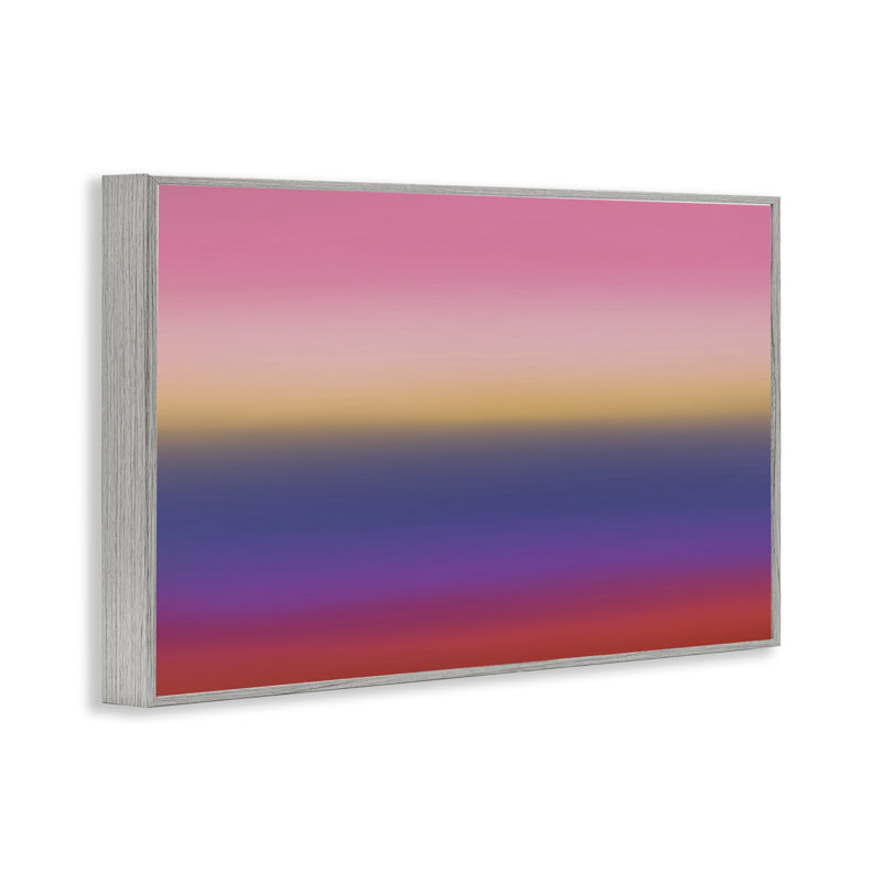Au-delà de la mer, giclée encadrée, conçue par Atelier Posters, H 20 po x l 30 po, Estampe numérique Farmhouse