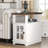 Boxley Tray Top End Table and Built-In Outlets-82934296
