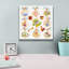  «Les douze jours» par Elle Media Group, art mural sur toile, 12 po x 12 po-1203344736