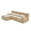 Canapé modulaire moderne de 98 po sans canapé en forme de L Canapé-129604532