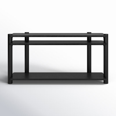 Hepburn 3 Shelf Wood Console Table
