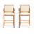 Hassan 27’’ Rubberwood Counter Stools With Cane Webbing-1913220163