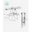 Baldovino Stainless Steel Freestanding Drying Rack