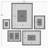 Kinde Matte Picture Frame - Set of 5 with Mat-2124128078