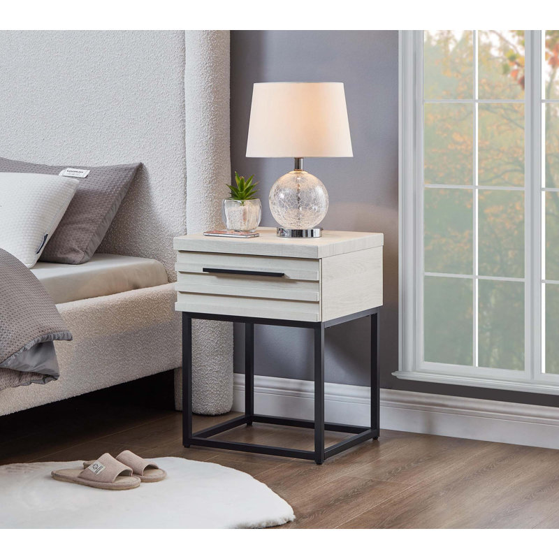 Table de bout Celestial, Blanc