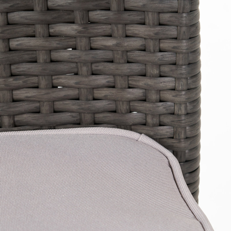 Ensemble repas avec coussins 5 pièces Tahirul, Gris