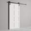 Porte de grange en bois avec quincaillerie d'installation-89109846