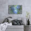«Sky Blue Hydrangea» par Paul Brent, art mural en métal, 24 po x 16 po-123800429