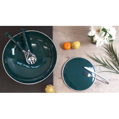 Faasulu Metal Solid Colour Round Placemat