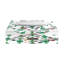 Jewel Box Emeralds White Acrylic Candy Catchall Dish