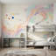 Décoration murale aquarelle amovible sur fond blanc-934565155-934565154
