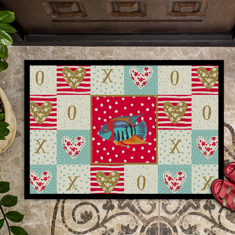« sever love love 27 po x 18 po » tapis anti-dérapant pour porte intérieur/extérieur Leonid